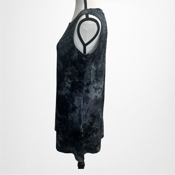 LOGO Layers by Lori Goldstein Tie-Dye Knit Tank Top Size Medium - Picture 2 of 7